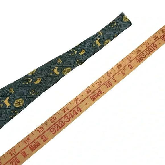 Vintage Silk Christian Dior Monsieur Tie - Picture 6 of 7